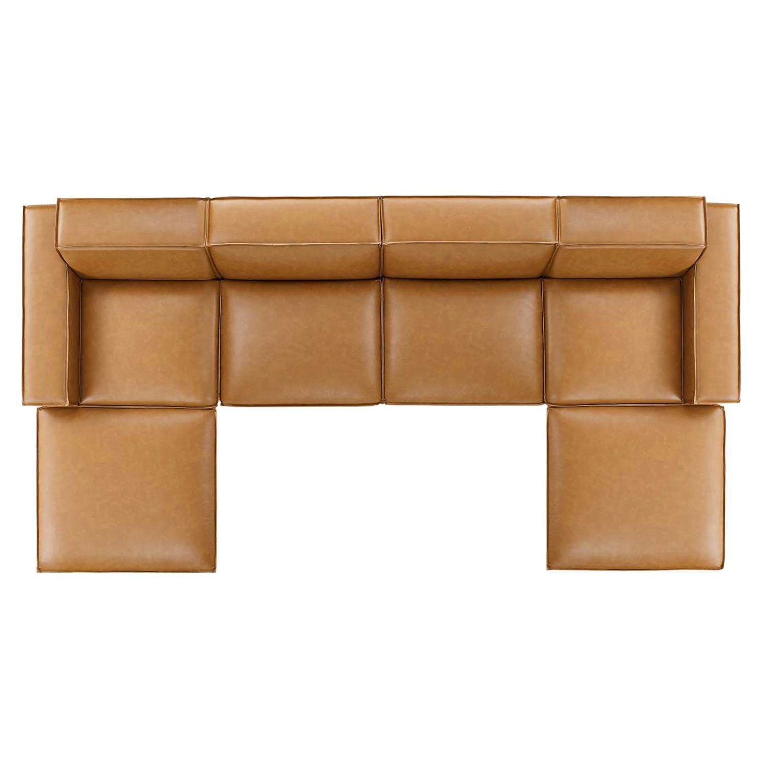 kitchen and dining room sets | CasaFoyer Restore Vegan Leather 6-Piece Sectional Sofa | Minimalist Elegance | French Piping | Vegan Leather Upholstery | Comfortable Seating | Sturdy Construction | Non-Marking Foot Caps | casafoyer.myshopify.com