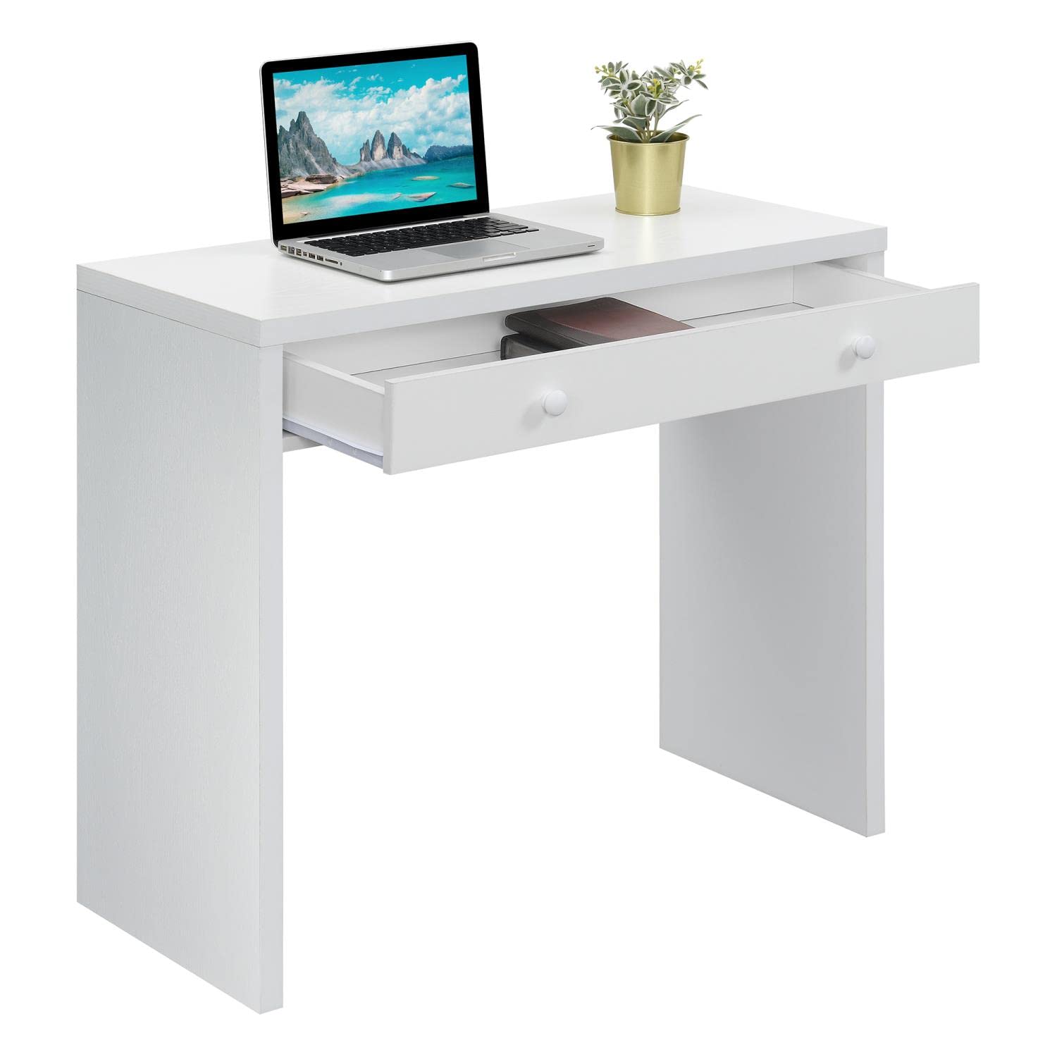 Desk | Ergode Northfield 1 Drawer 36 Desk | Sleek & Contemporary Design | Spacious Tabletop | Discreet Storage | Durable Construction | Perfect for Home Office | casafoyer.myshopify.com
