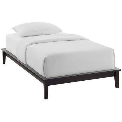 bed frames | CasaFoyer Lodge Twin Wood Platform Bed Frame | Rustic Charm | Durable Solid Wood | No Box Spring Needed | Versatile for Kids, Guests, Dorms | 800 lb Capacity | casafoyer.myshopify.com