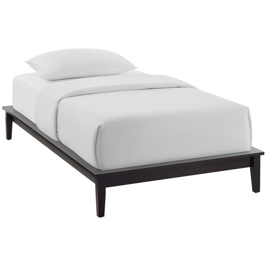 bed frames | CasaFoyer Lodge Twin Wood Platform Bed Frame | Rustic Charm | Durable Solid Wood | No Box Spring Needed | Versatile for Kids, Guests, Dorms | 800 lb Capacity | casafoyer.myshopify.com