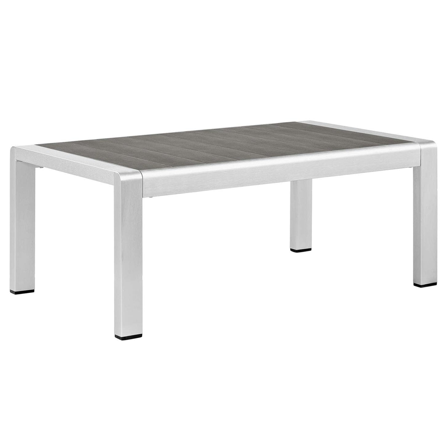 kitchen and dining room sets | CasaFoyer Shore Outdoor Patio Collection | Durable Aluminum Sectional Sofa Set - Silver Navy | casafoyer.myshopify.com