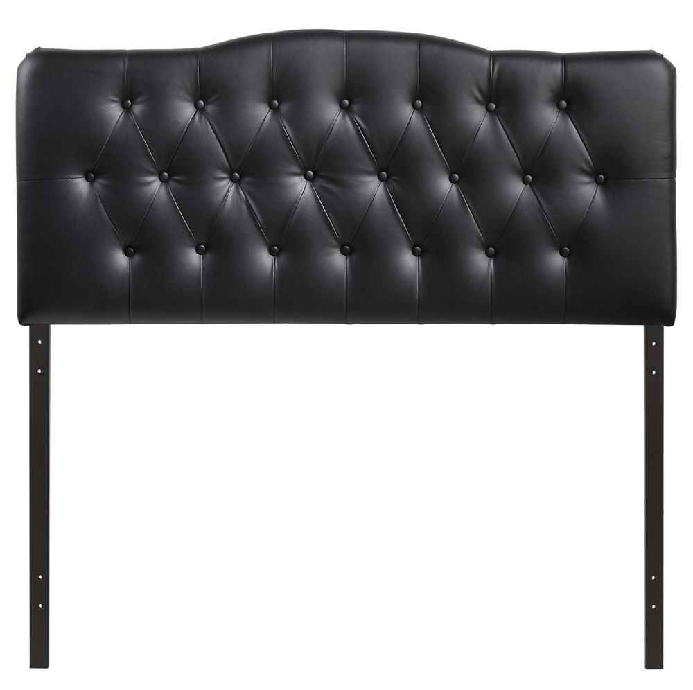 headboards | CasaFoyer  Annabel Button Tufted Faux Leather King Headboard | Elegant Design | Lightweight & Durable | Soft Tones | Enhance Bedroom Ambiance | casafoyer.myshopify.com