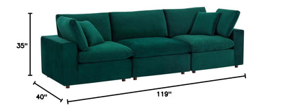 sofas | CasaFoyer Commix Luxurious Performance Velvet Sofa Set | Plush Comfort | Solid Wood Construction | Stain-Resistant | Duck Down Cushions | Perfect for Modern Homes | casafoyer.myshopify.com