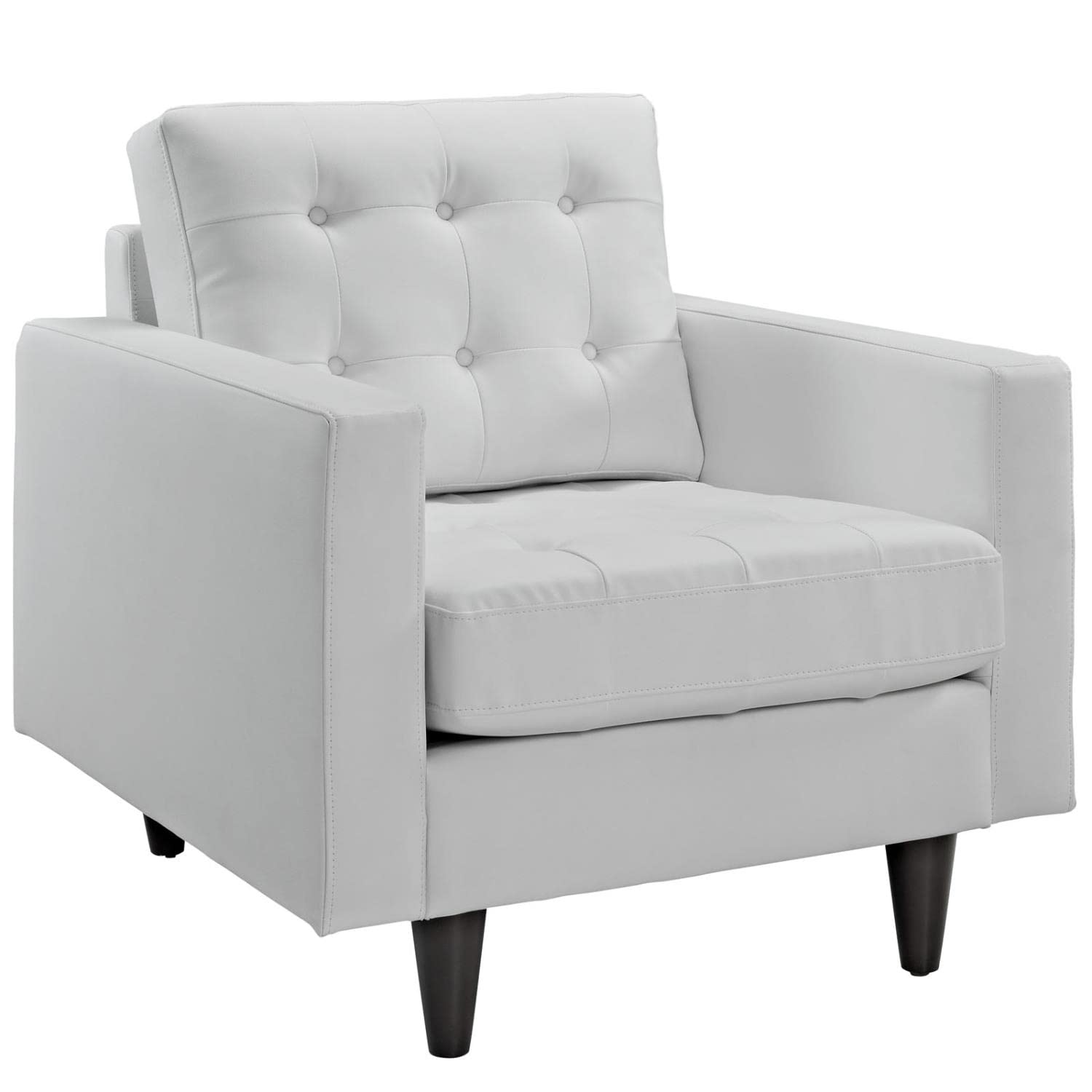 kitchen and dining room sets | CasaFoyer Empress Exquisite Design Leather Sofa & Armchair Set | White | Tufted Buttons | Luxurious Cushions | Elegant Armrests | Sturdy Wooden Legs | casafoyer.myshopify.com