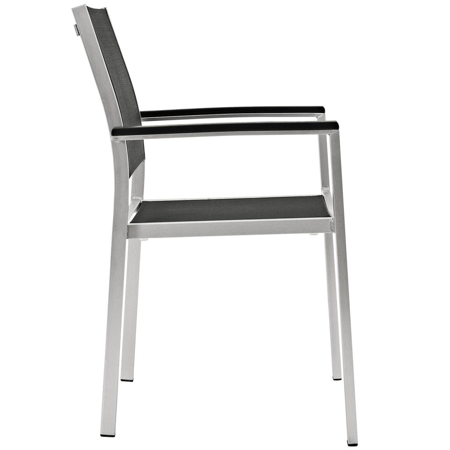 kitchen and dining room sets | CasaFoyer Shore Outdoor Patio Dining Furniture Set | Sturdy Aluminum Frame | Minimalist Design | 5 Piece Set | casafoyer.myshopify.com