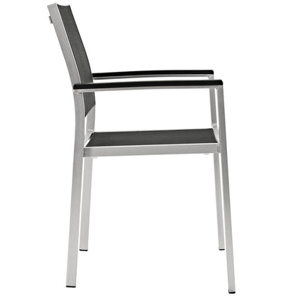 kitchen and dining room sets | CasaFoyer Shore Outdoor Patio Dining Furniture Set | Sturdy Aluminum Frame | Minimalist Design | 7 Piece Set | casafoyer.myshopify.com