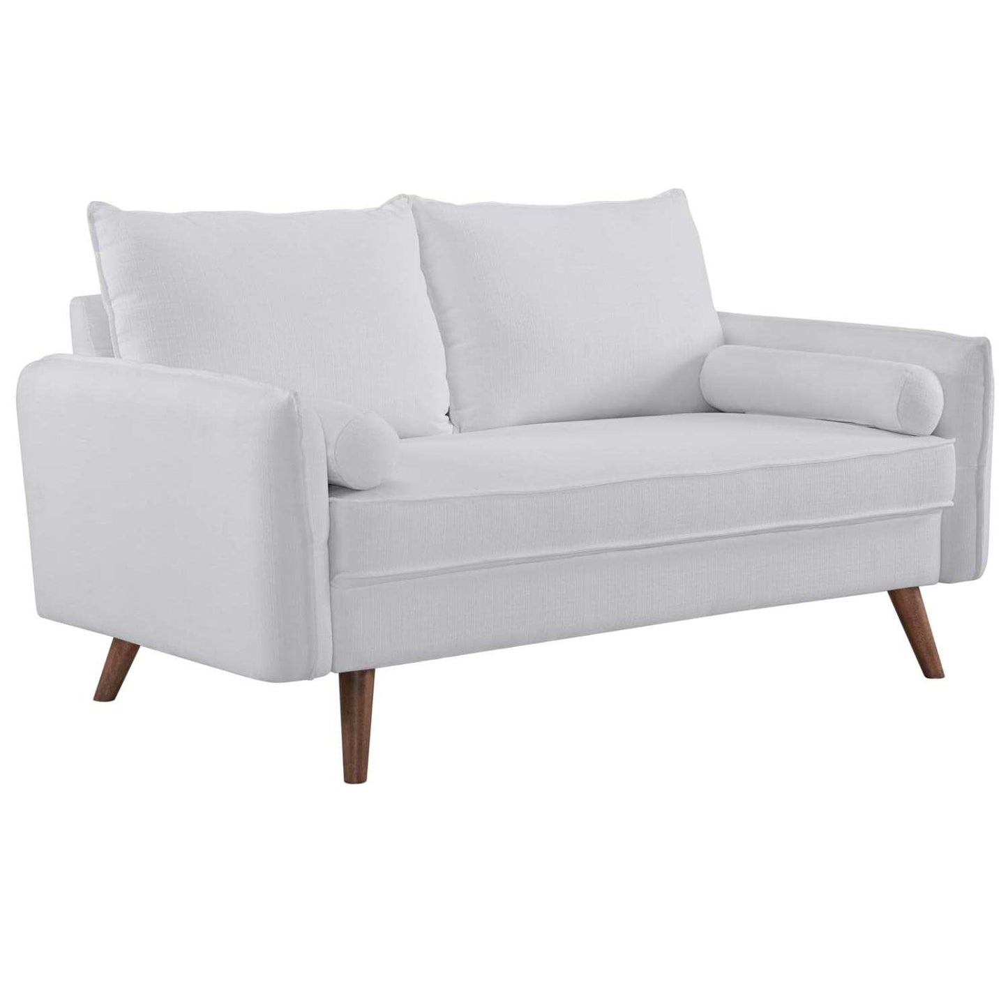 kitchen and dining room sets | CasaFoyer Revive Sofa & Loveseat Set | Cozy & Stylish | Bolster Pillows | Easy to Unpack | Cherished Lounge Area | White | casafoyer.myshopify.com