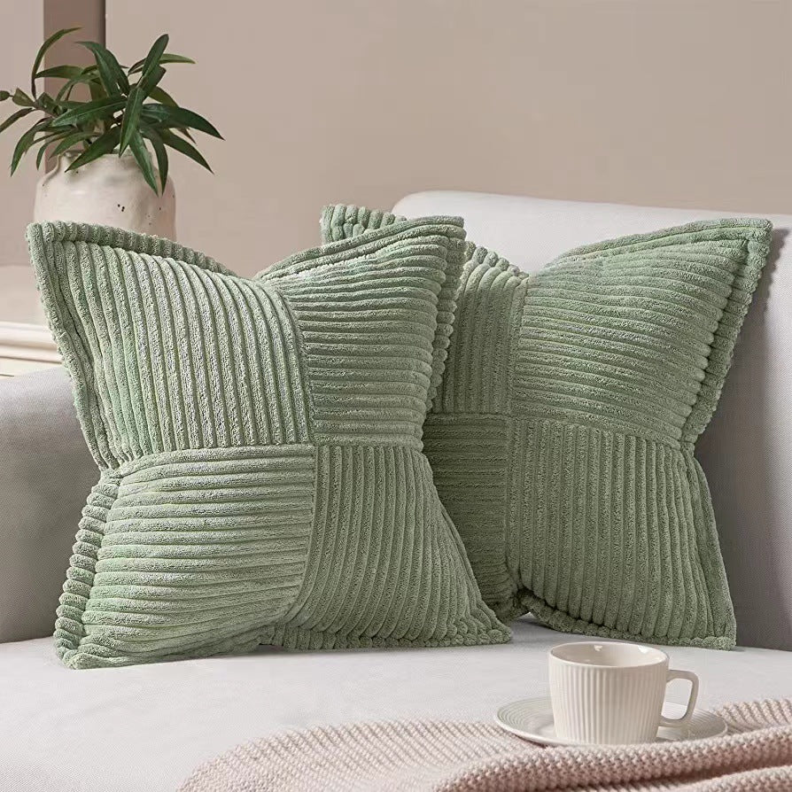 Pillow Cases | CasaFoyer Minimalistic Corduroy Flying Pillow Simple Cushion Cover | casafoyer.myshopify.com