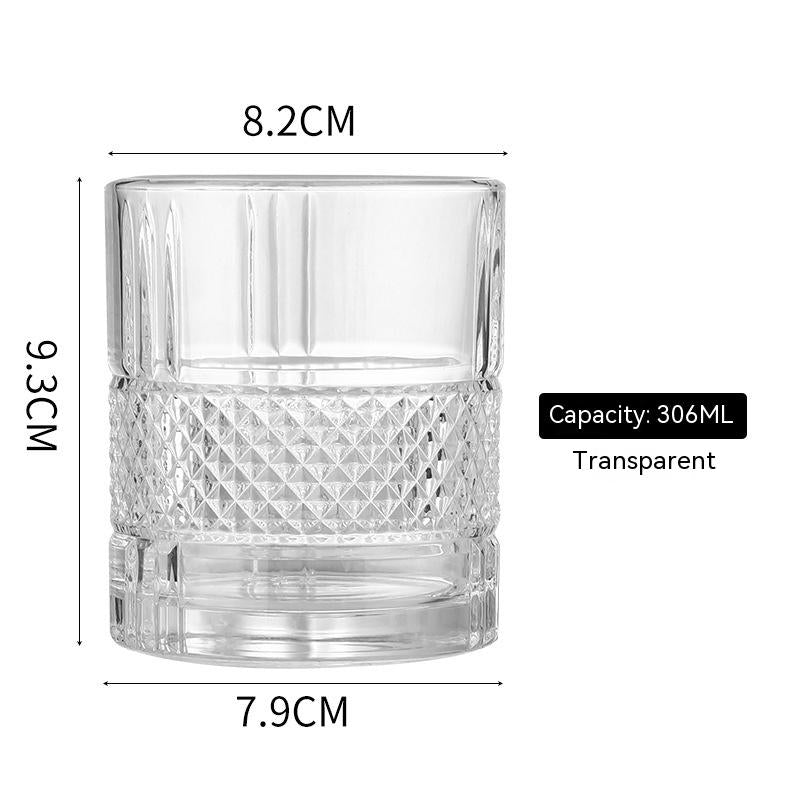 Whiskey Glass | CasaFoyer Gold and Transparent Classic Whiskey glass | casafoyer.myshopify.com