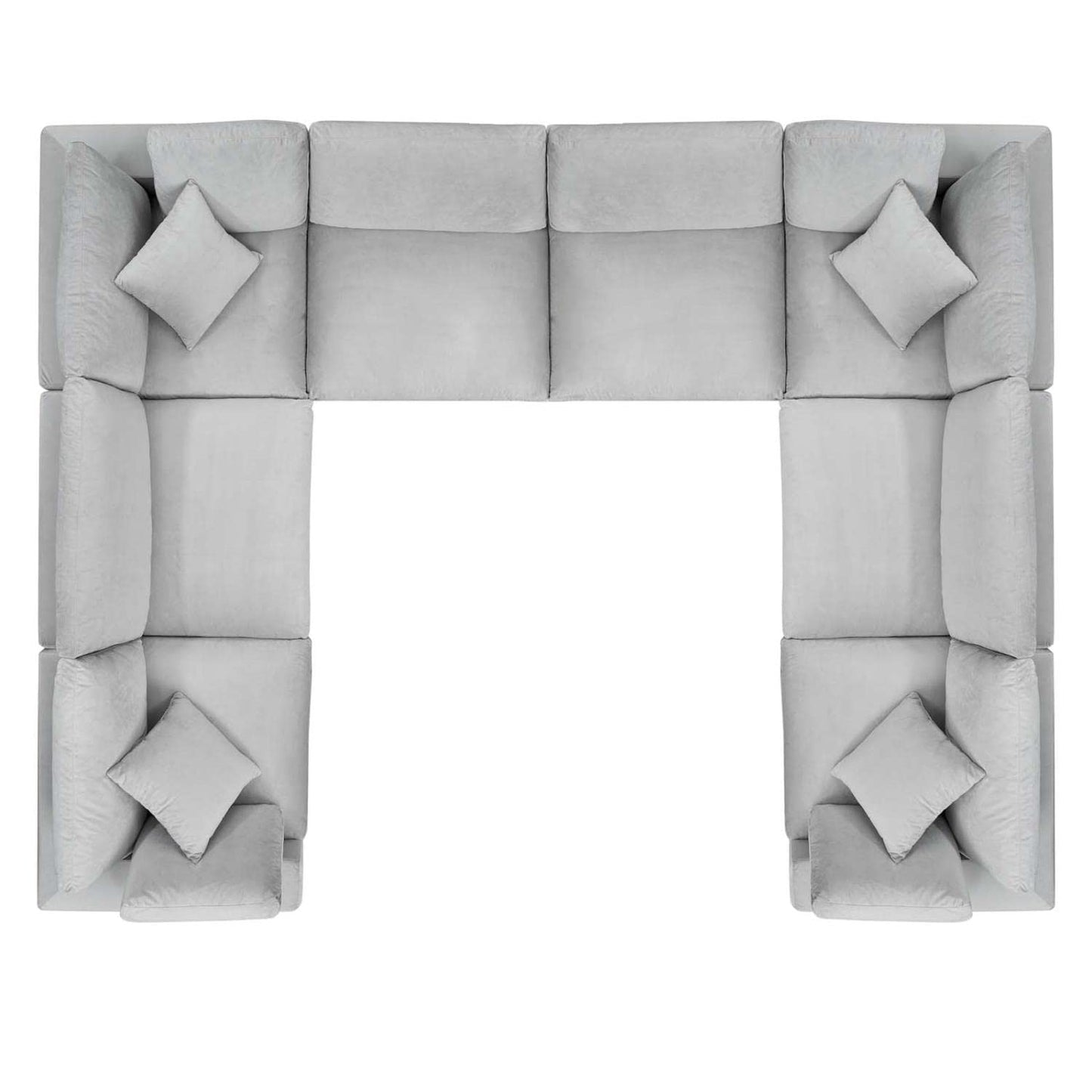 kitchen and dining room sets | CasaFoyer Commix Luxurious Sectional Sofa | Plush Comfort | Stain-Resistant Velvet | Solid Wood Construction | Duck Down Cushions | 8-Piece Set | casafoyer.myshopify.com
