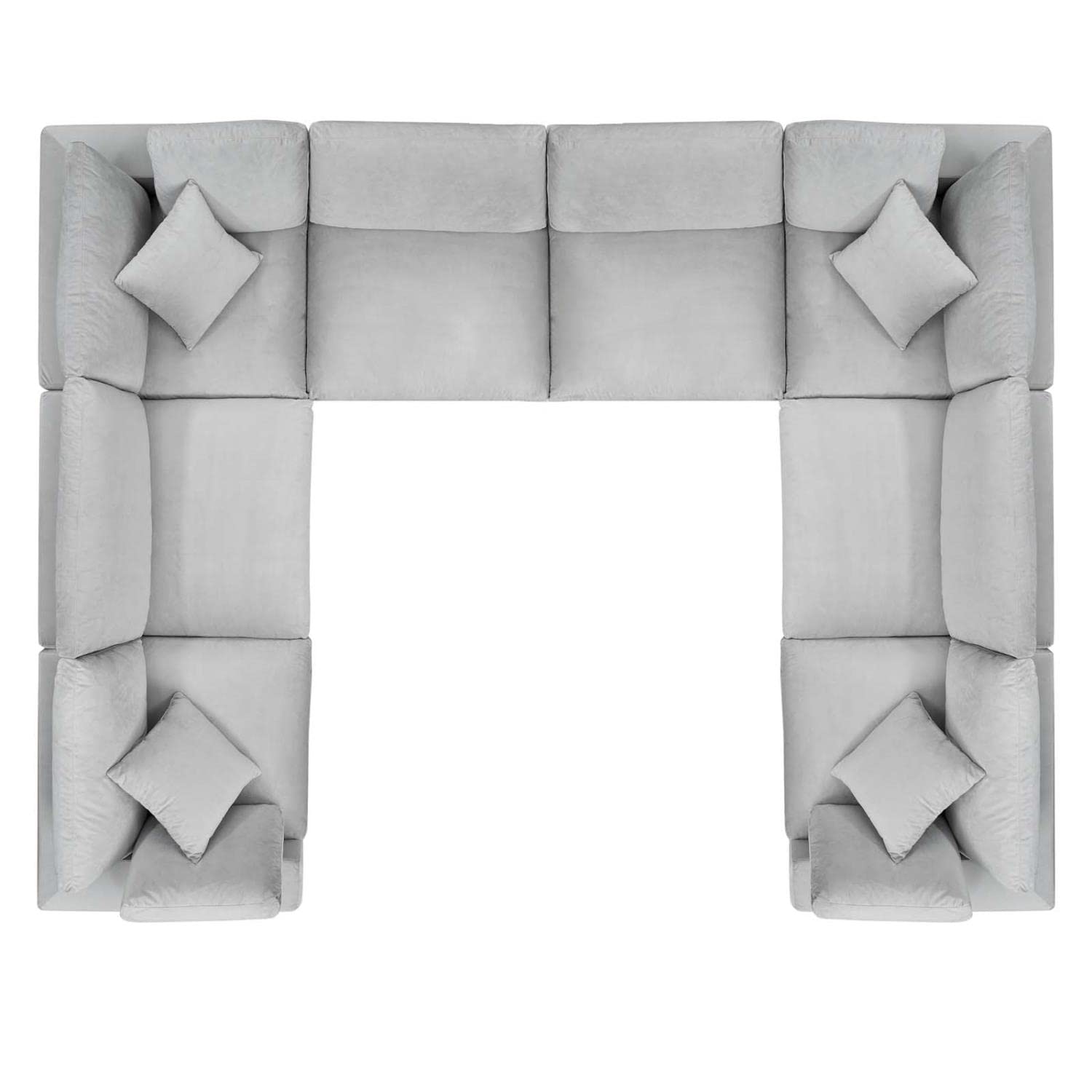 kitchen and dining room sets | CasaFoyer Commix Luxurious Sectional Sofa | Plush Comfort | Stain-Resistant Velvet | Solid Wood Construction | Duck Down Cushions | 8-Piece Set | casafoyer.myshopify.com