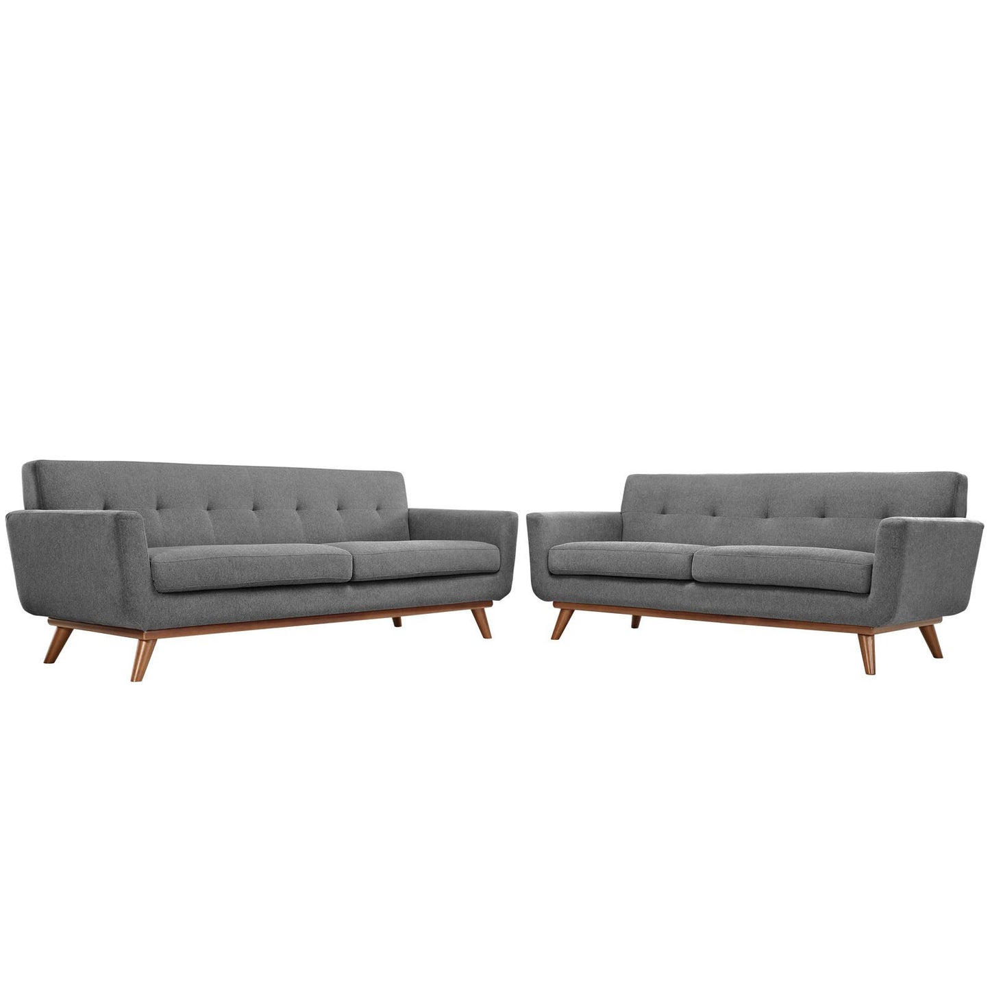 kitchen and dining room sets | Engage Sofa | Elegant Curves | Generously Sized Cushions | Cherry Wood Legs | Perfect for Relaxation & Conversations | Includes Loveseat | casafoyer.myshopify.com