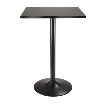 bar tables | Ergode  Wood Obsidian 3-Piece Dining Set | Sleek & Modern Design | Compact & Versatile | Adjustable Swivel Stools | Easy Storage | Assembly Hardware Included | 23.62 W x 23.62 D x 34.65 H | 21.2 lbs. | casafoyer.myshopify.com