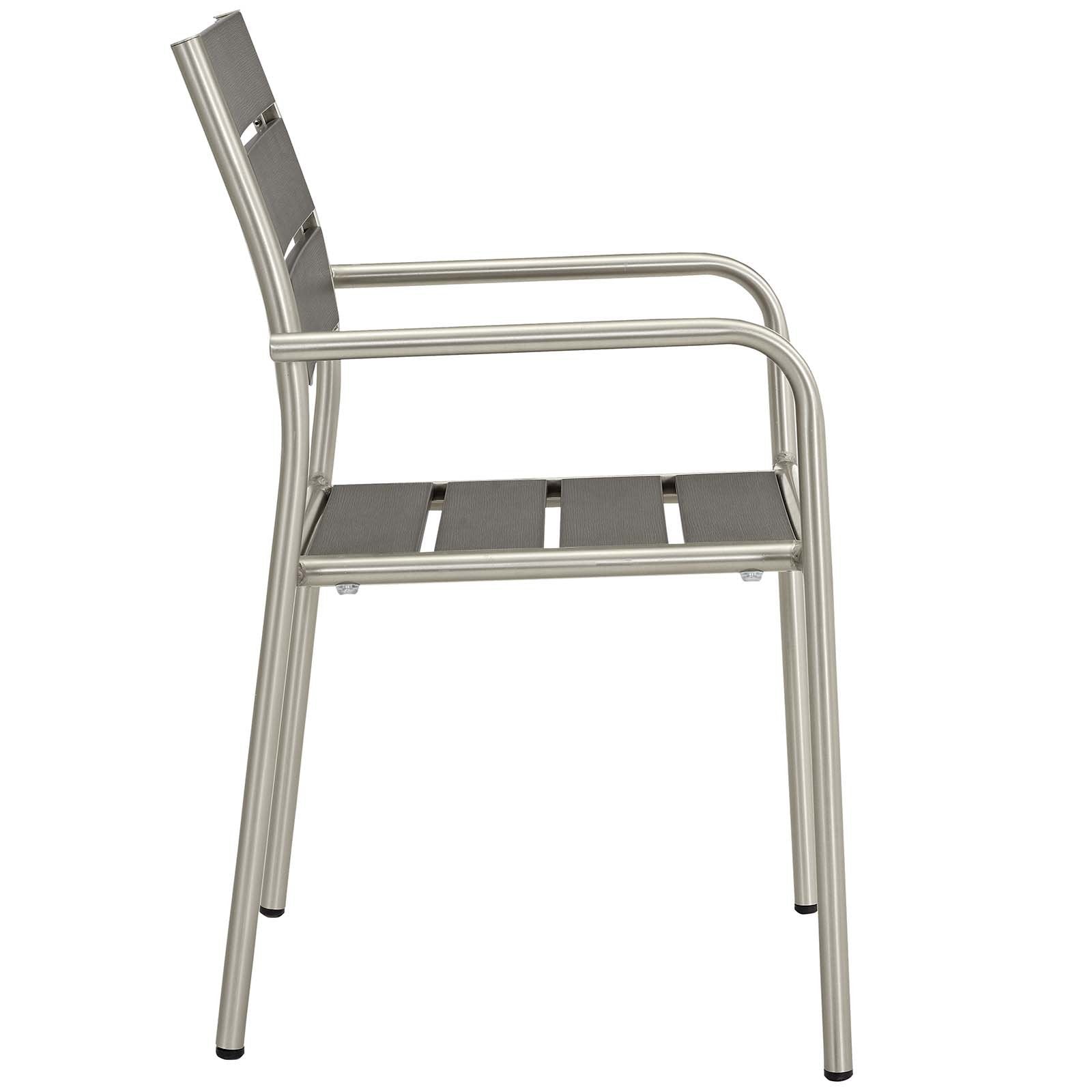 kitchen and dining room sets | CasaFoyer Shore Outdoor Patio Dining Furniture Set | Sturdy Aluminum Frame | Minimalist Design | 7 Piece Set | casafoyer.myshopify.com