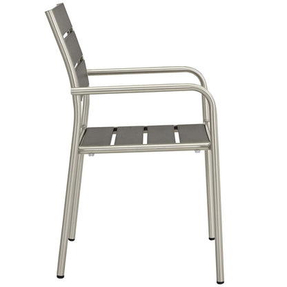 kitchen and dining room sets | CasaFoyer Shore Outdoor Patio Dining Furniture Set | Sturdy Aluminum Frame | Minimalist Design | 7 Piece Set | casafoyer.myshopify.com
