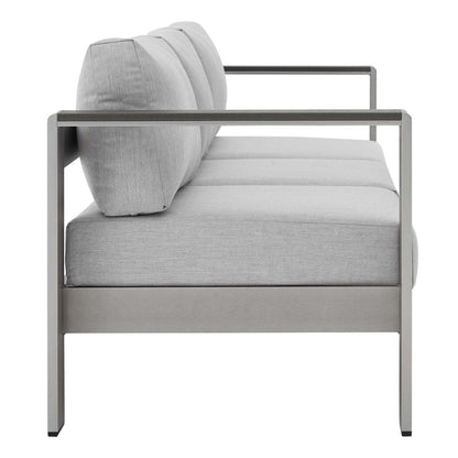 sofas | CasaFoyer Shore Outdoor Aluminum Sofa | Weather-Resistant Sunbrella Fabric | Sturdy Frame | Ideal for Outdoor Relaxation | casafoyer.myshopify.com