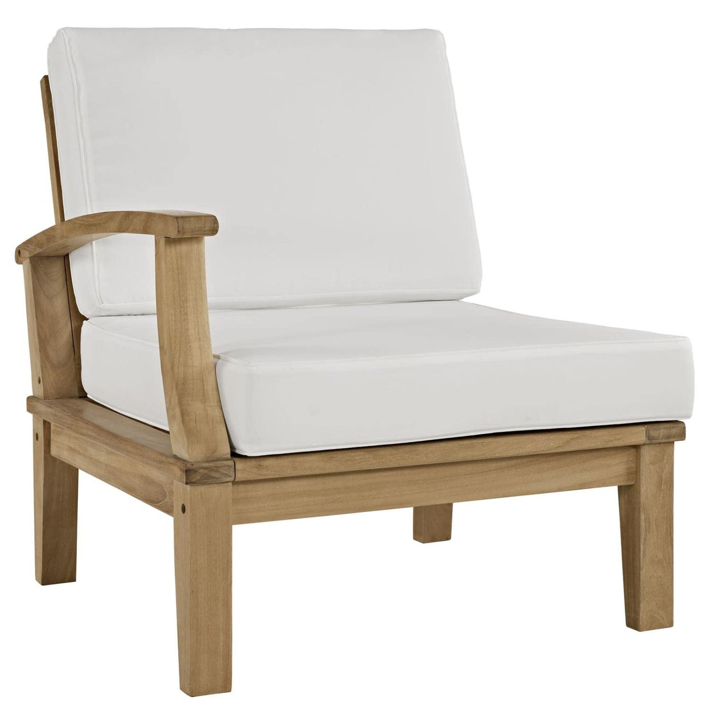 kitchen and dining room sets | CasaFoyer Marina Teak Wood Outdoor Patio Furniture Sofa Sectional Set | Luxury, Durable, All-Weather Cushions | Easy Assembly | Includes Left-Arm Sofa, Coffee Table, Right-Arm Sofa, Middle Sofas, Armchairs | casafoyer.myshopify.com