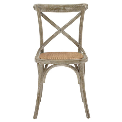 home office desk chairs | CasaFoyer Rustic-Contemporary Dining Side Chairs | Wooden Backrest | Tapered Legs | Fully Assembled | Set of 2 | Ideal for Country Cottages & Urban Dwellings | casafoyer.myshopify.com