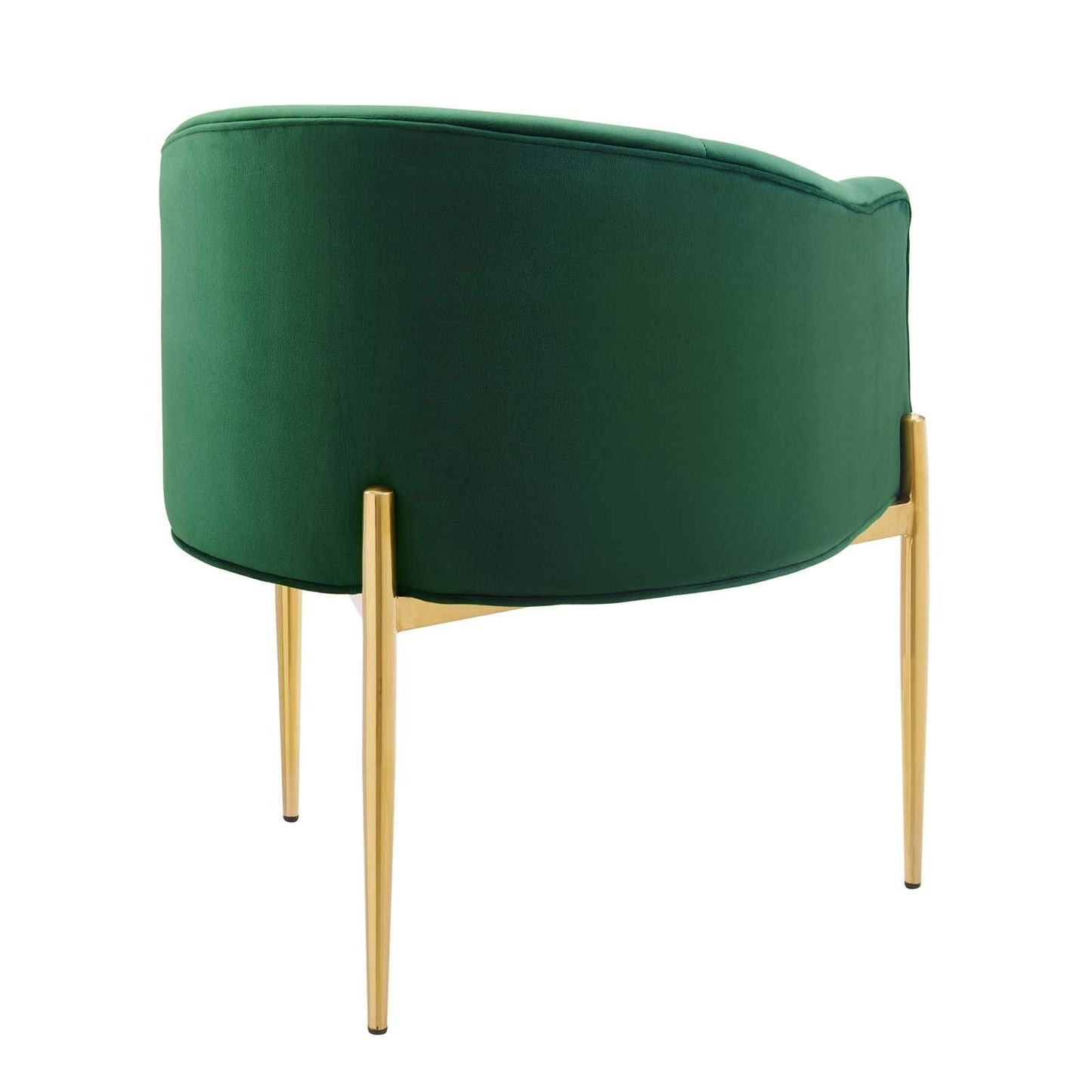 home office desk chairs | CasaFoyer Savour Tufted Performance Velvet Accent Armchair | Opulent & Sophisticated Design | Stain-Resistant Upholstery | Cozy Seating | Chrome Gold Legs | 300 lbs Weight Capacity | casafoyer.myshopify.com