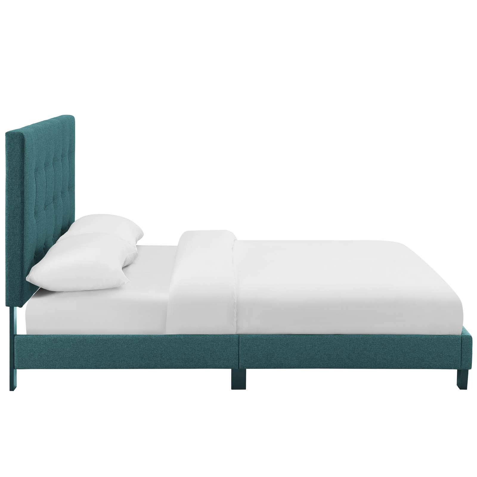 adjustable bed bases | CasaFoyer Melanie Full Platform Bed | Chic Elegance | Button Tufted | Upholstered Fabric | Wood Frame | No Box Spring | 800 lbs Weight Capacity | casafoyer.myshopify.com