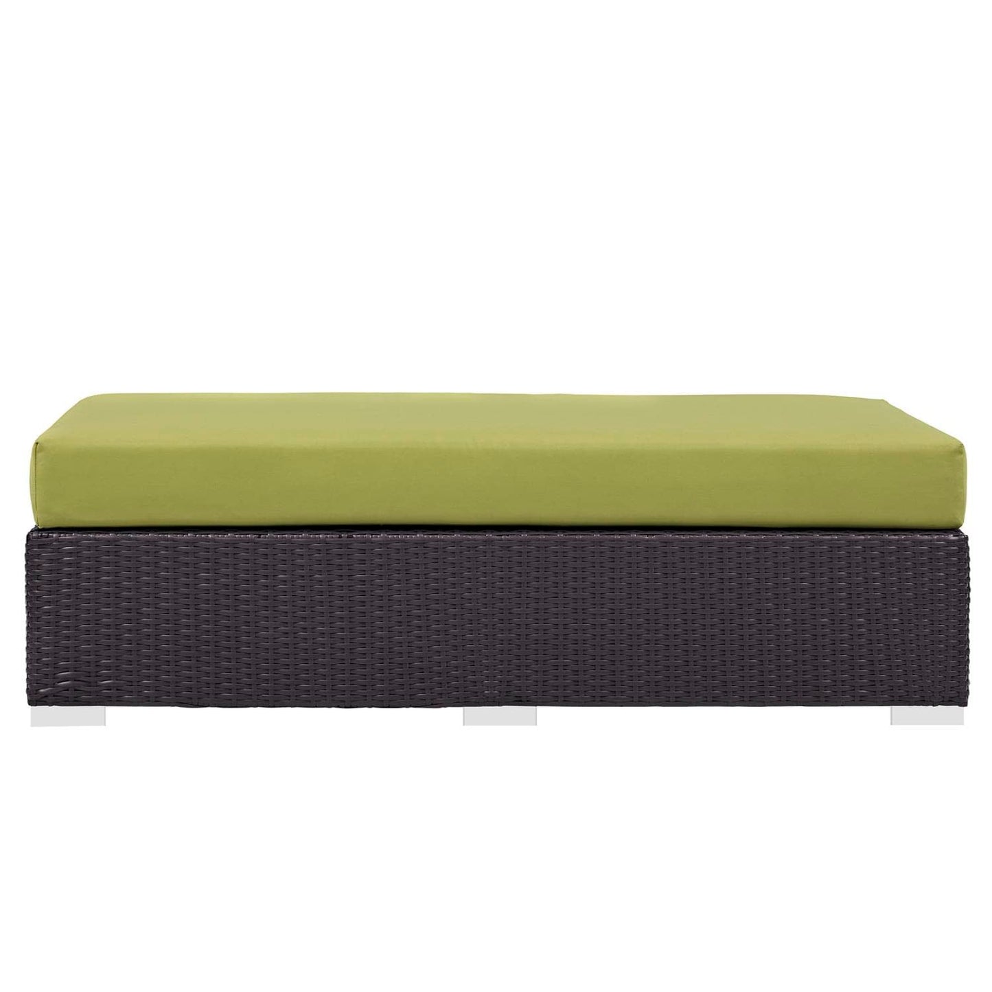 ottomans | CasaFoyer Convene Outdoor Sectional | Durable Rattan Ottoman | All-Weather Cushions | Elevate Your Outdoor Gatherings | casafoyer.myshopify.com