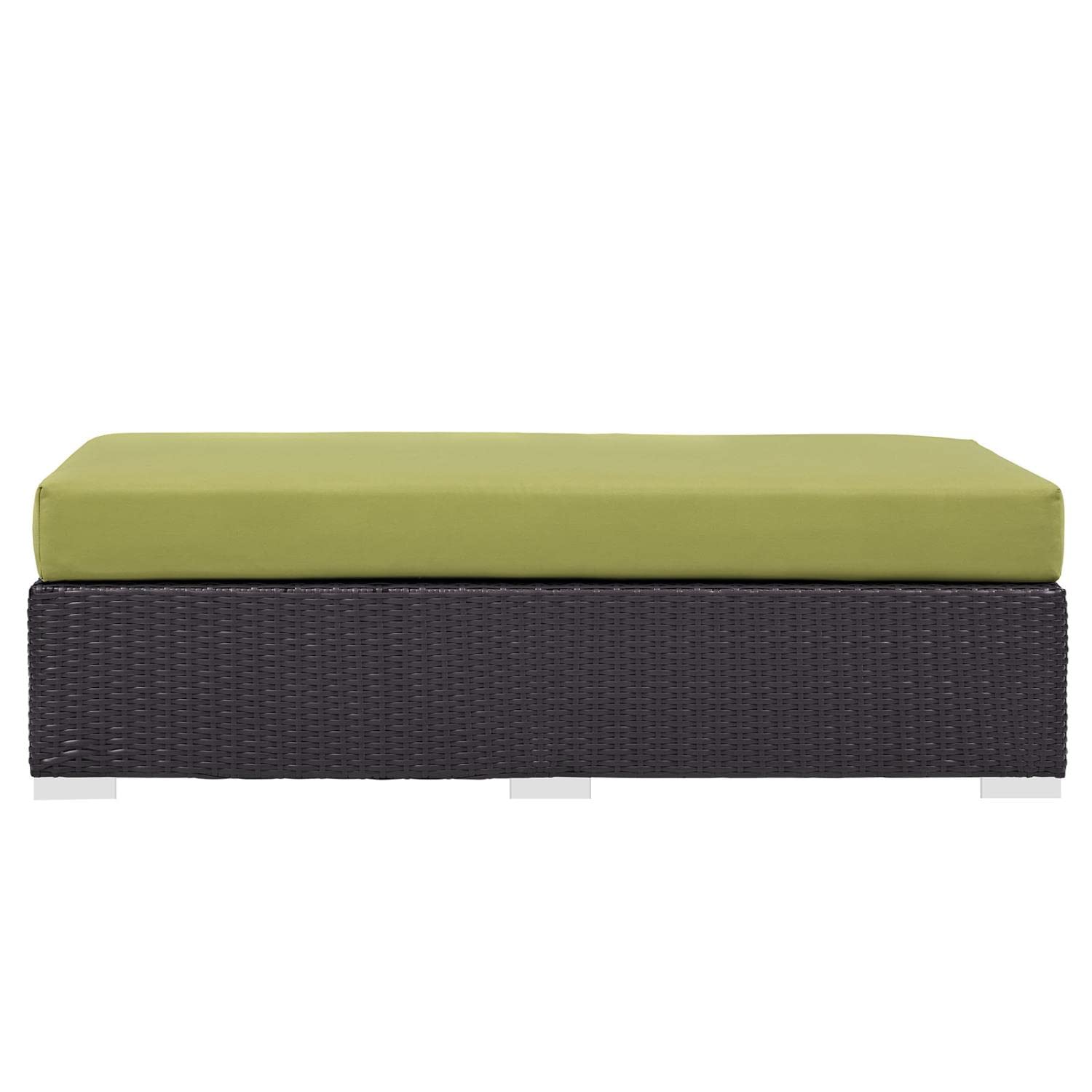 ottomans | CasaFoyer Convene Outdoor Sectional | Durable Rattan Ottoman | All-Weather Cushions | Elevate Your Outdoor Gatherings | casafoyer.myshopify.com