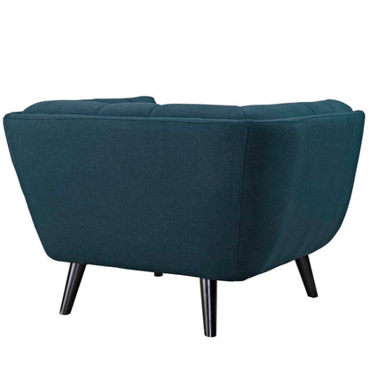 kitchen and dining room sets | CasaFoyer Bestow Collection | Wide Profile Armchairs | Polyester Fabric Upholstery | Set of 2 | Blue | casafoyer.myshopify.com