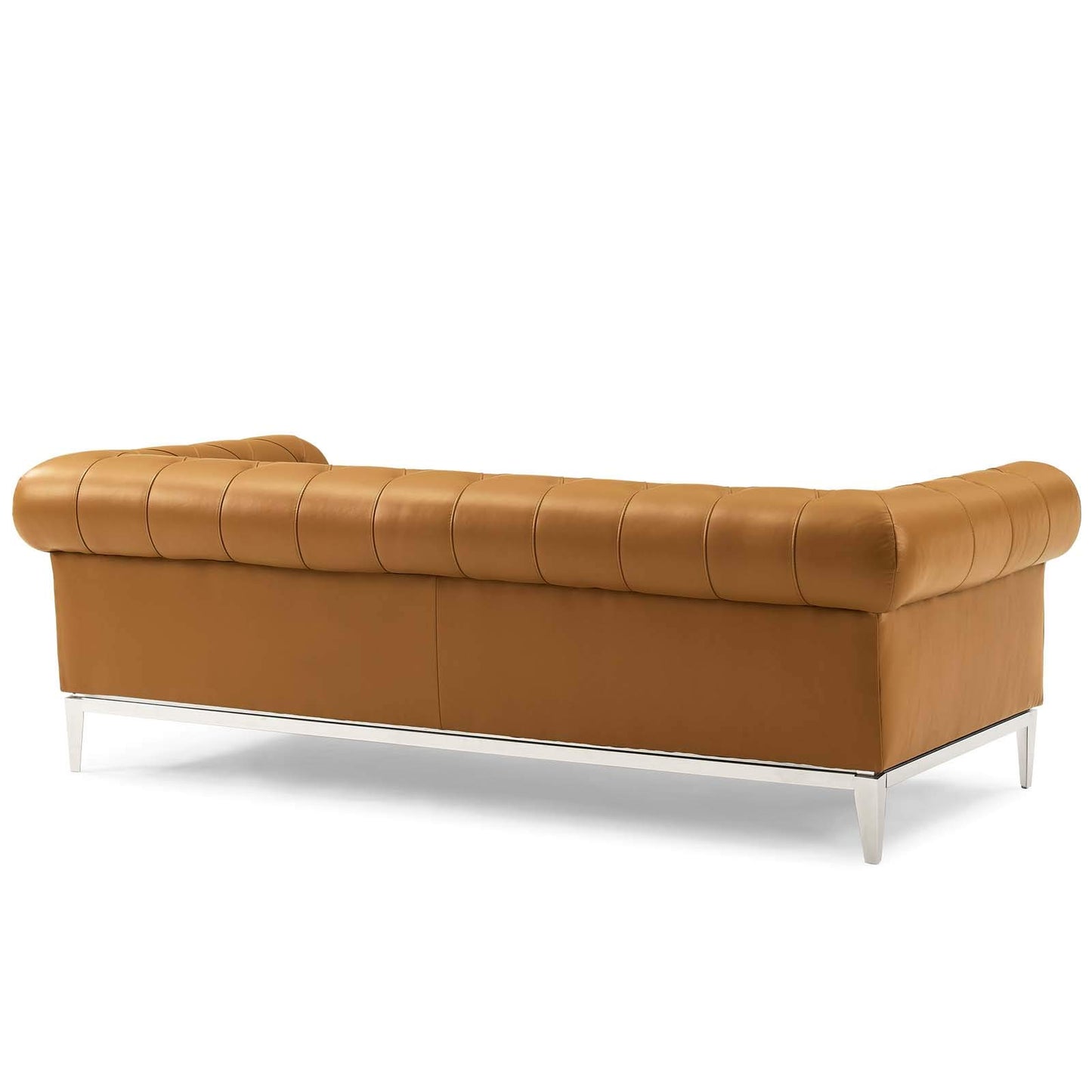 sofas | CasaFoyer Idyll Leather Chesterfield Sofa | Ultimate Luxury | Soft Leather Upholstery | Rolled Arms | Tufted Button Accents | 84 inches | Sturdy Stainless Steel Frame | 900 lbs Weight Capacity | casafoyer.myshopify.com