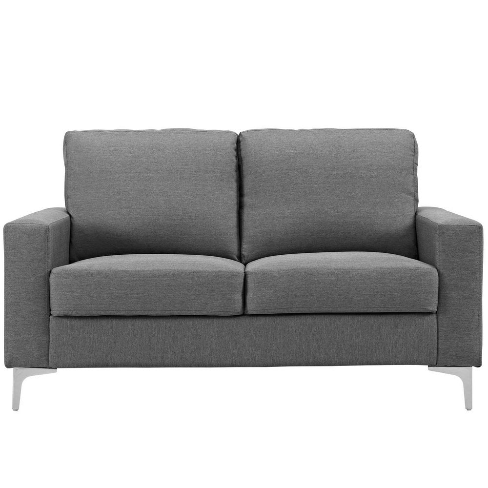 sofas | CasaFoyer Allure Sofa | Sleek Design | Comfortable Cushions | Modern Aesthetic | Gray Upholstery | Perfect for Relaxation & Contemporary Home Decor | casafoyer.myshopify.com