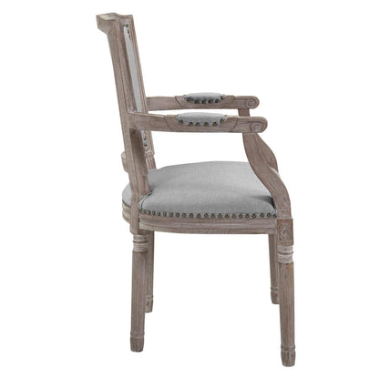 home office desk chairs | CasaFoyer Opulent Penchant Dining Armchair Set | Fluted Wood Frame | Plush Upholstery | Antique Copper Trim | Supports 331 lbs | Fully Assembled | Set of 2 | casafoyer.myshopify.com