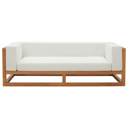 coffee tables | Ergode Newbury Premium Grade A Teak Outdoor Patio Collection | Enhance Your Outdoor Ambiance with Exquisite Teak Furniture | Includes Coffee Table | casafoyer.myshopify.com