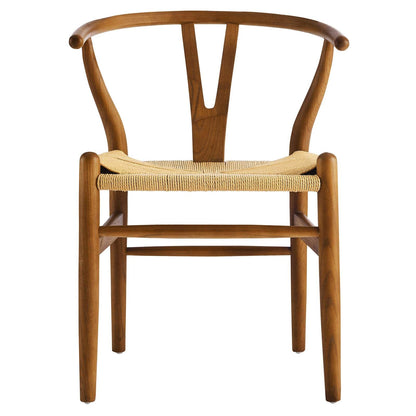 home office desk chairs | CasaFoyer Amish Wooden Armchair | Petite Design | Solid Beechwood | Transitional Style | Staggered-Level Support Rods | Eco-Friendly Paper Rope Twine Seat | casafoyer.myshopify.com