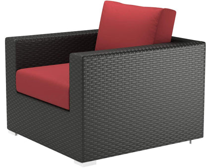 Patio Furniture Sets | Sojourn Outdoor Patio Arm Chair | Sturdy Seating | Sunbrella Cushions | UV Protection | Aluminum Frame | casafoyer.myshopify.com