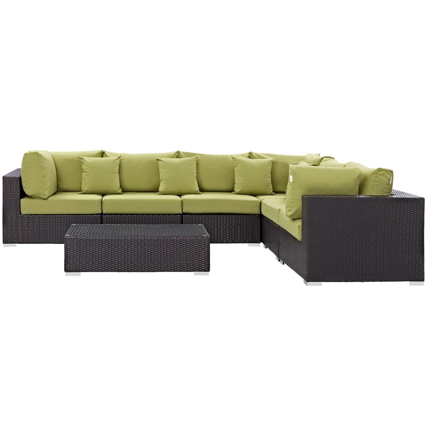 kitchen and dining room sets | CasaFoyer Convene Outdoor Sectional Series | Adjustable All-Weather Patio Furniture Set | Sofa, Coffee Table, Loveseat, Armchairs, Ottomans, Side Tables | casafoyer.myshopify.com