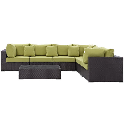 kitchen and dining room sets | CasaFoyer Convene Outdoor Sectional Series | Adjustable All-Weather Patio Furniture Set | Sofa, Coffee Table, Loveseat, Armchairs, Ottomans, Side Tables | casafoyer.myshopify.com