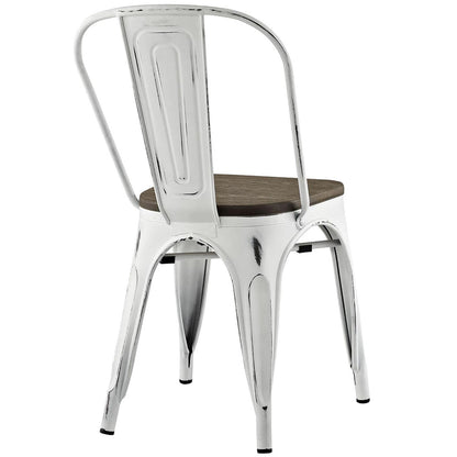 Chair | Promenade Vintage Distressed Bamboo Side Chair | Exquisite Design | Unique Interiors | casafoyer.myshopify.com