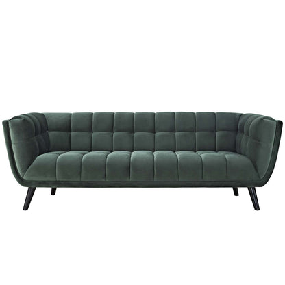 sofas | CasaFoyer Bestow Performance Velvet Sofa | Luxurious Stain-Resistant Comfort | Mid-Century Modern Farmhouse Style | Green | casafoyer.myshopify.com
