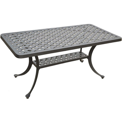 Patio Furniture Sets | Ultimate Comfort | Durable Aluminum Furniture Set | Ergonomic Chairs | Charcoal Black Cocktail Table | casafoyer.myshopify.com