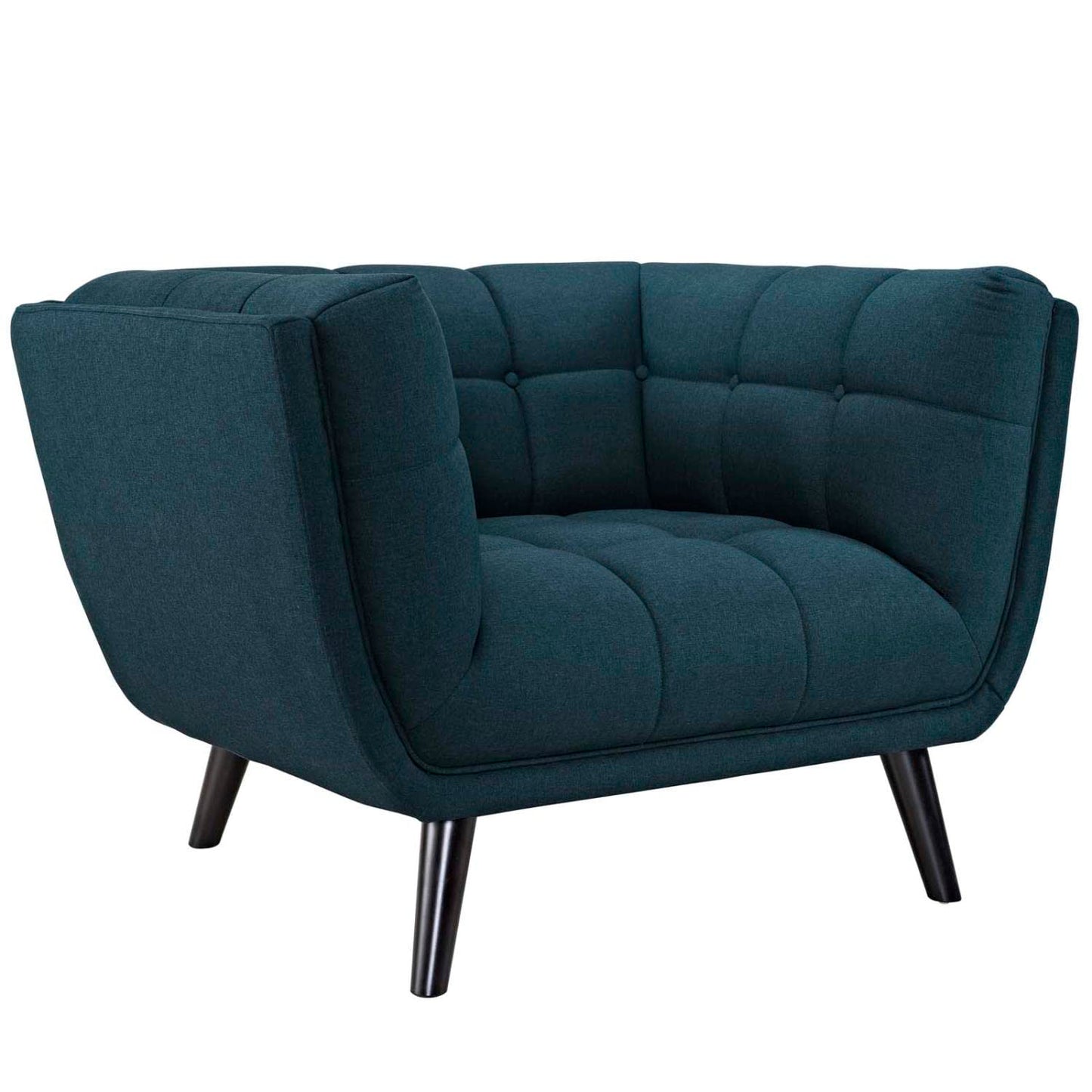 kitchen and dining room sets | CasaFoyer Bestow Collection | Wide Profile Armchairs | Polyester Fabric Upholstery | Set of 2 | Blue | casafoyer.myshopify.com