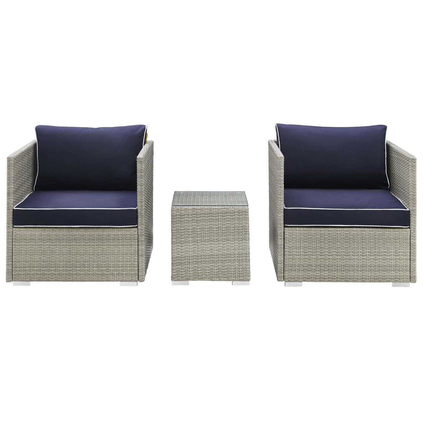 executive chairs | CasaFoyer Marina Teak Wood Outdoor Patio Furniture Sofa Sectional Set | Luxury | Durable | All-Weather Cushions | Contemporary Design | casafoyer.myshopify.com