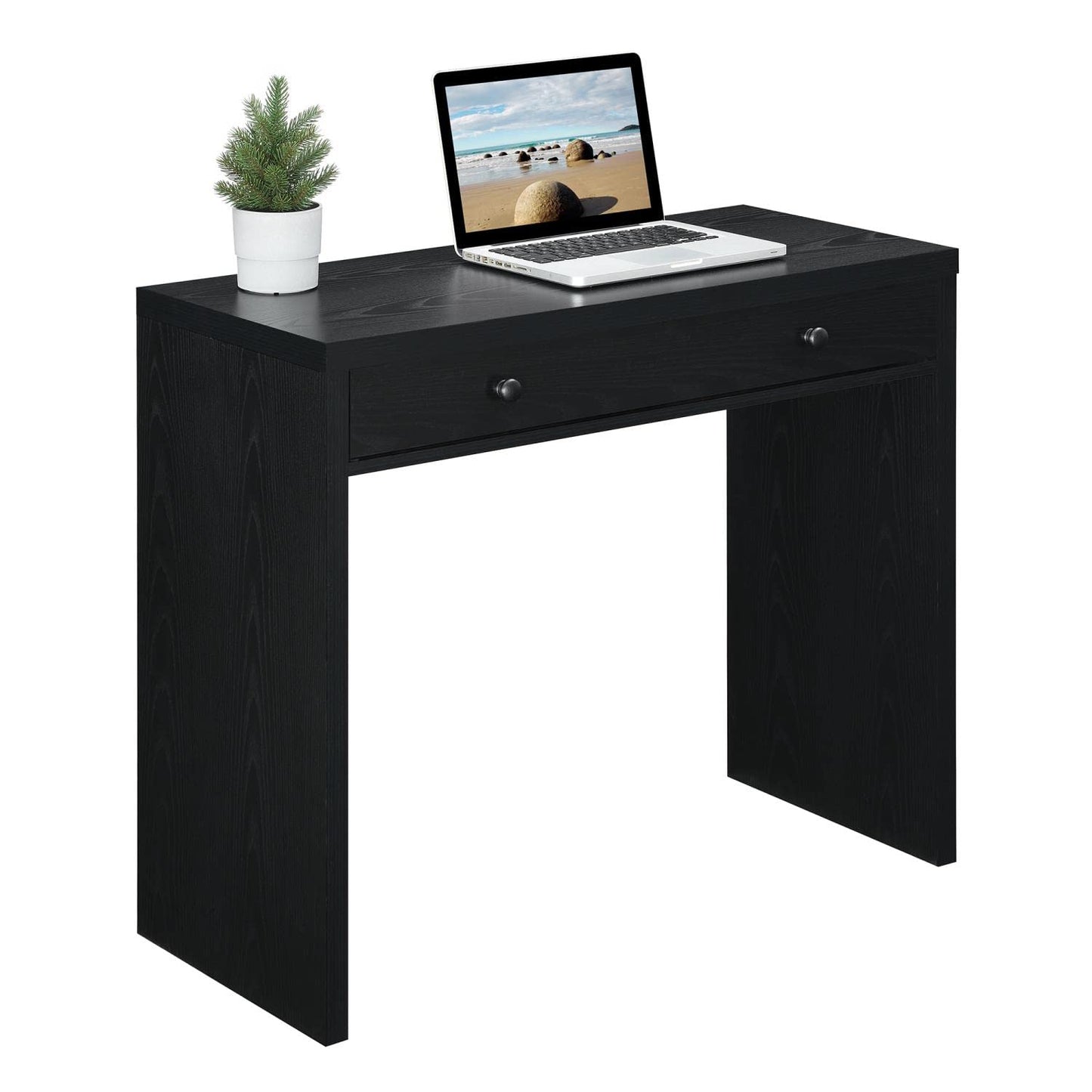 Desk | Ergode Northfield 1 Drawer 36 Desk | Sleek Design | Spacious Tabletop | Discreet Storage | Durable Construction | Melamine Finish | casafoyer.myshopify.com