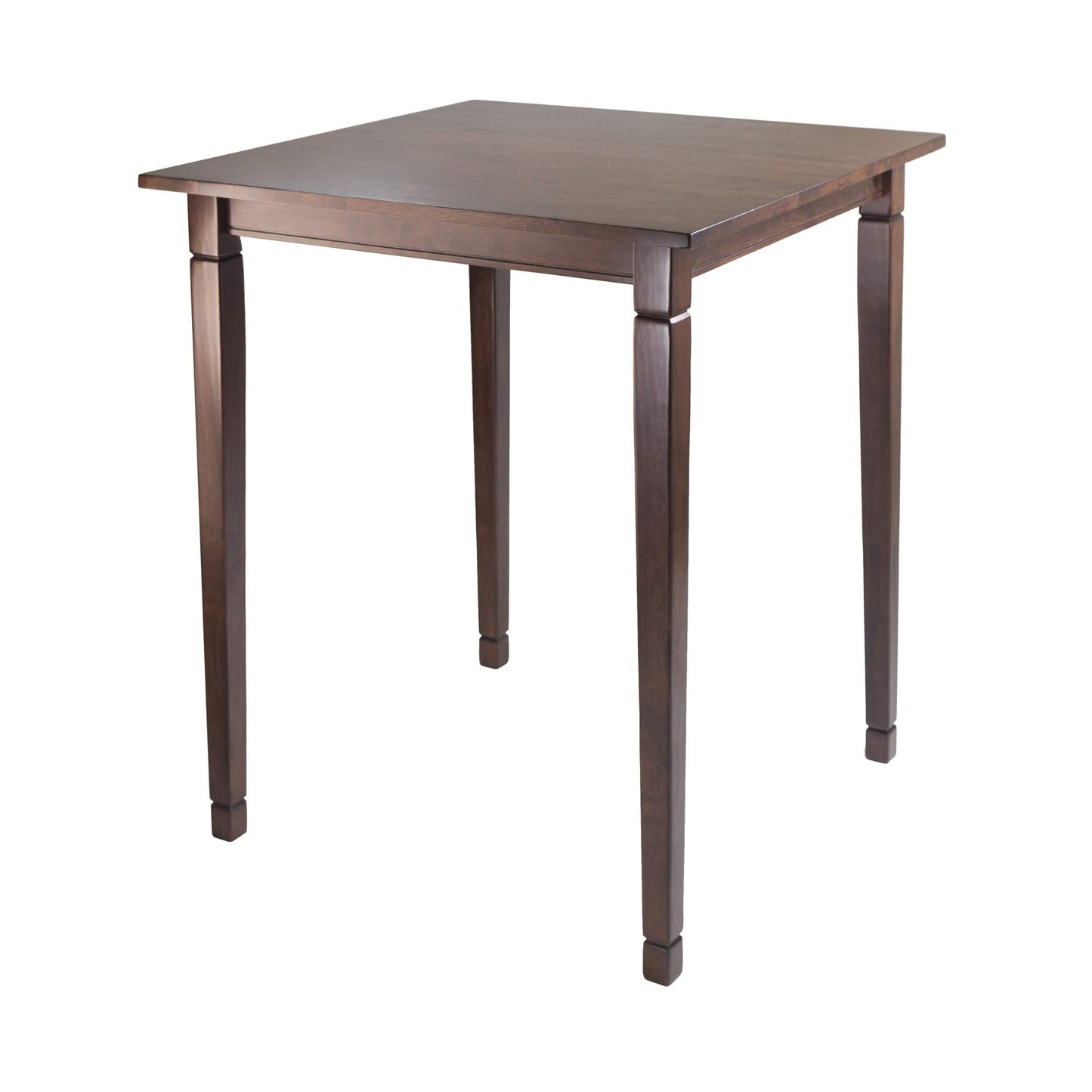 childrens table and chair sets | CasaFoyer Exquisite Kingsgate 3-Pc Pub Table Set | 2 V-Back Bar Height Stools | Solid Wood | Walnut Finish | Elegant & Durable | Assembly Required | casafoyer.myshopify.com