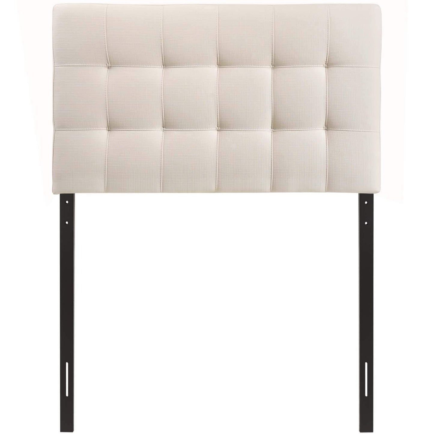 headboards | CasaFoyer  Lily Twin Upholstered Linen Fabric Tufted Headboard | Sophisticated & Durable Ivory | Perfect for Twin Beds | casafoyer.myshopify.com