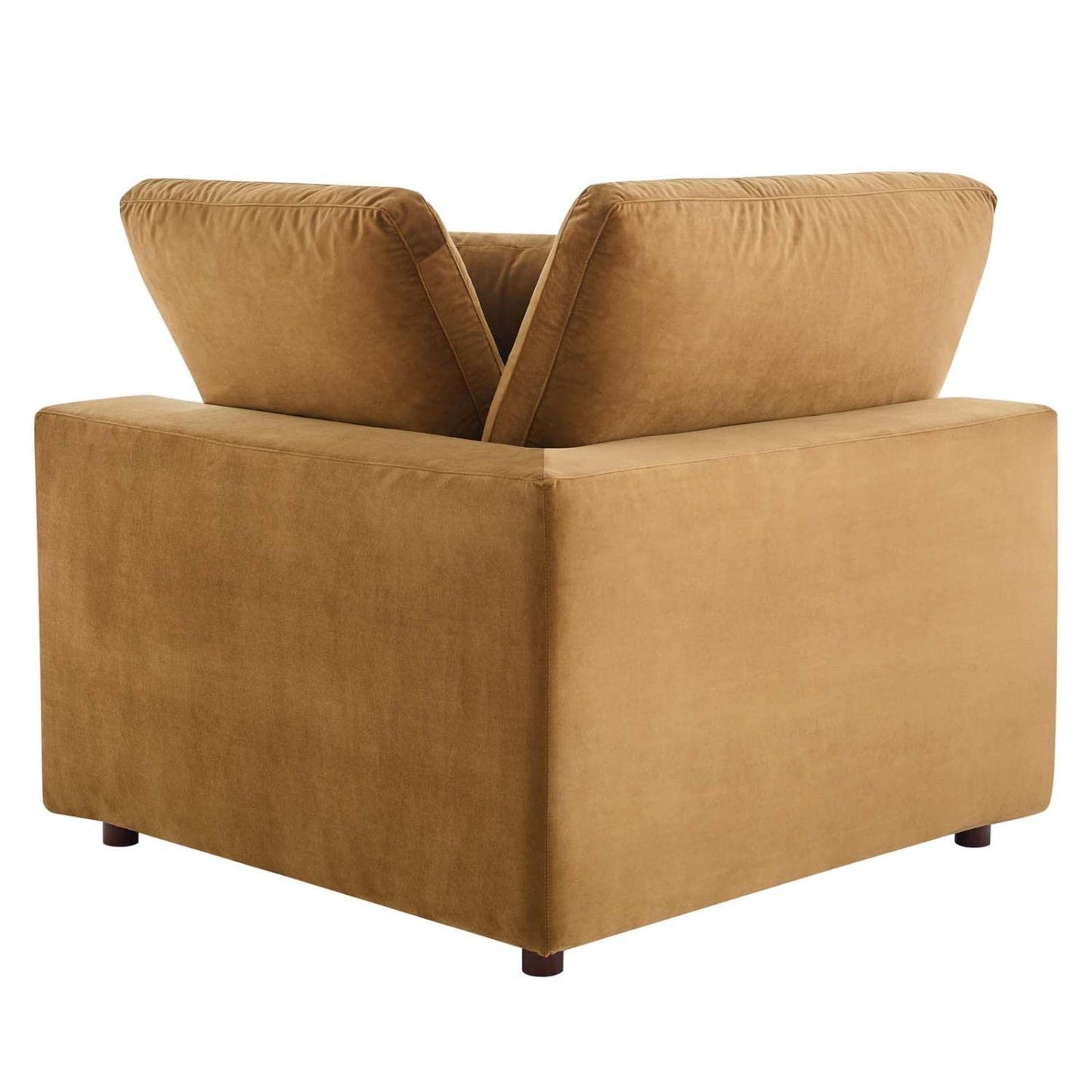 sofas | CasaFoyer Commix Cozy Performance Velvet Loveseat | Plush Comfort | Clean-lined Design | Stain-Resistant | Solid Wood Frame | Duck Down Cushions | Perfect for Living Room, Family Room, or Game Room | Includes 2 Corner Chairs | casafoyer.myshopify.com