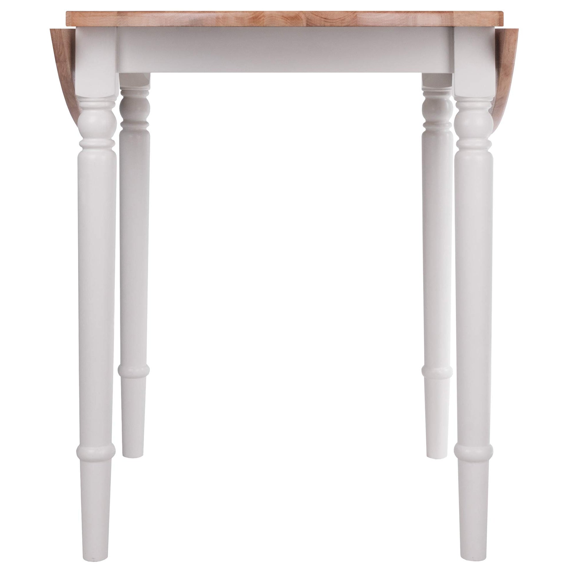 childrens table and chair sets | CasaFoyer  Wood Sorella 5-Piece Dining Set | Drop Leaf Table & 4 Windsor Chairs | Classic Design | White & Natural Finish | Durable Solid Wood | Easy Assembly | casafoyer.myshopify.com