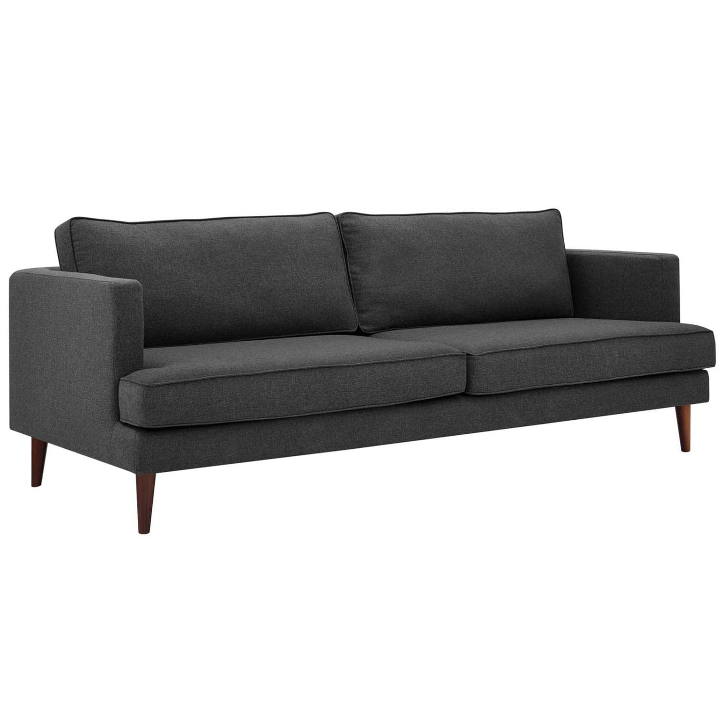 kitchen and dining room sets | CasaFoyer Agile Sofa & Armchair Set | Versatile & Stylish | Mid-Century Modern Design | Removable Machine-Washable Covers | Comfortable Foam Cushions | Gray | casafoyer.myshopify.com