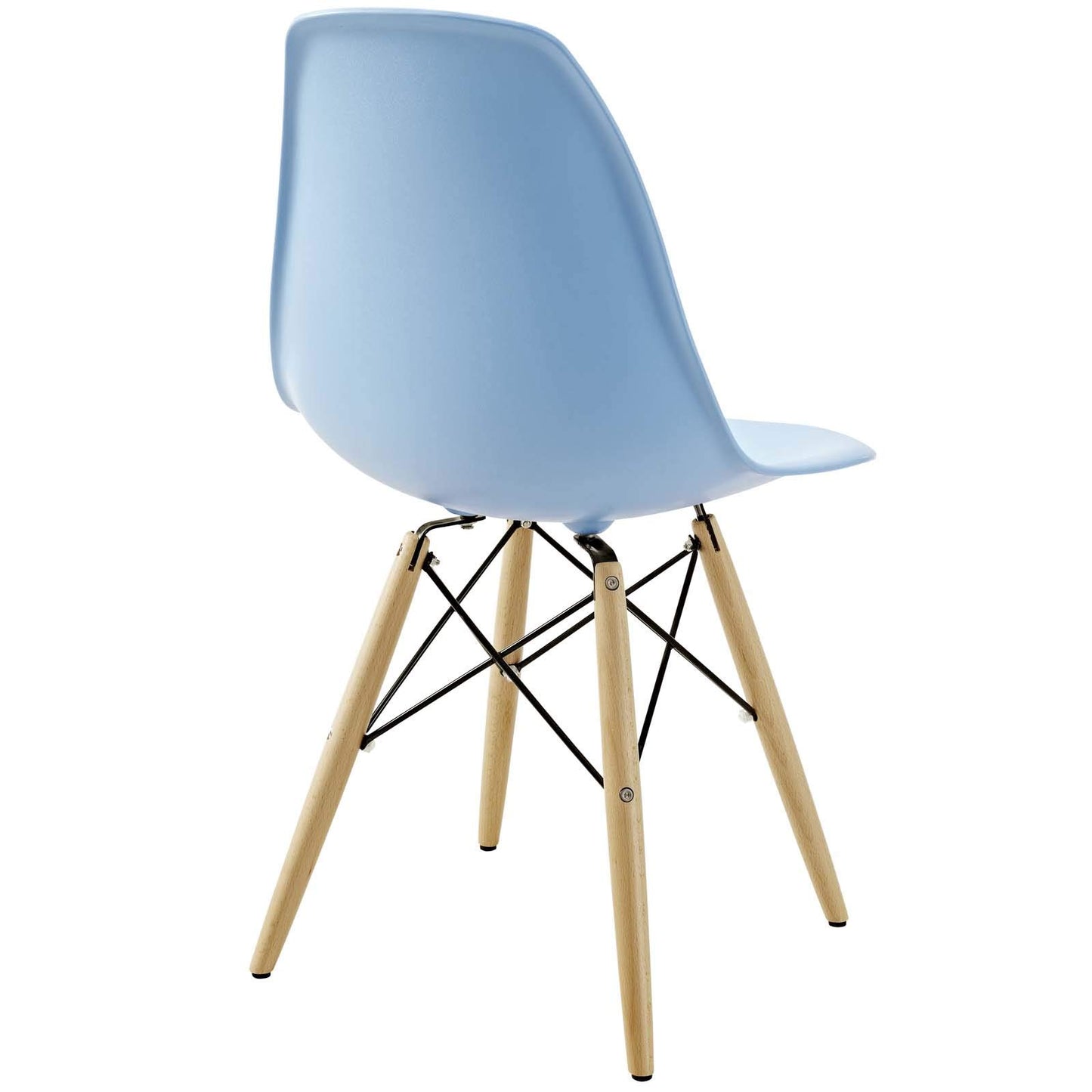 Dining Table | Wood Pyramid Side Chair | Molded Plastic Collection | Flexible & Comfortable | Various Base Options | Indoor & Outdoor Use | Sleek Modern Design | casafoyer.myshopify.com