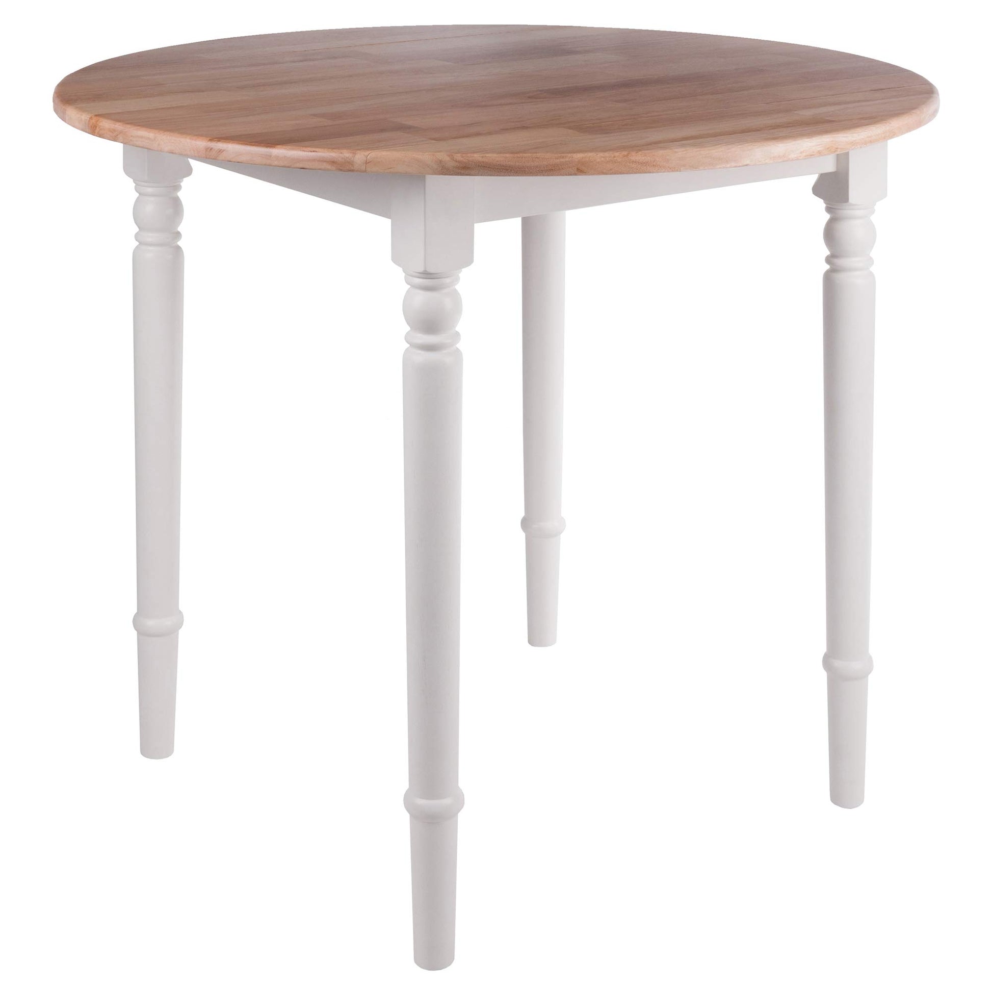 childrens table and chair sets | CasaFoyer  Wood Sorella 3-Piece Dining Set | Drop Leaf Table & 2 Chairs | White/Natural Finish | Solid Wood | Versatile & Compact | Easy Assembly | casafoyer.myshopify.com