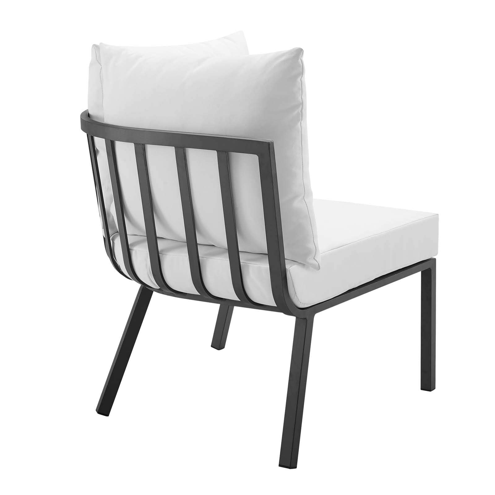 kitchen and dining room sets | CasaFoyer Riverside Outdoor Patio Aluminum Loveseat Set | Coastal Design | UV-Resistant Cushions | Powder-Coated Frame | Scratch-Resistant Cement Top | casafoyer.myshopify.com