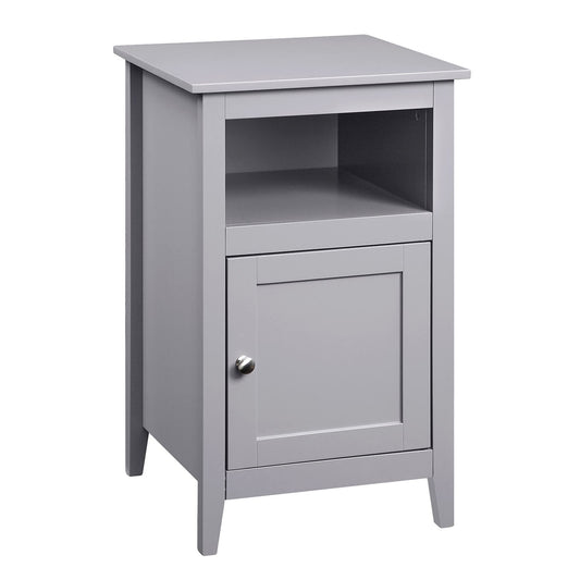CABINET | Elegant Designs2Go Storage Cabinet End Table with Shelf | Transitional Design | Ample Surface Area | Easy Access to Entertainment Essentials | Durable MDF | Ergode | casafoyer.myshopify.com